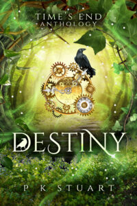 The book cover for PK Stuart's e-book, Destiny